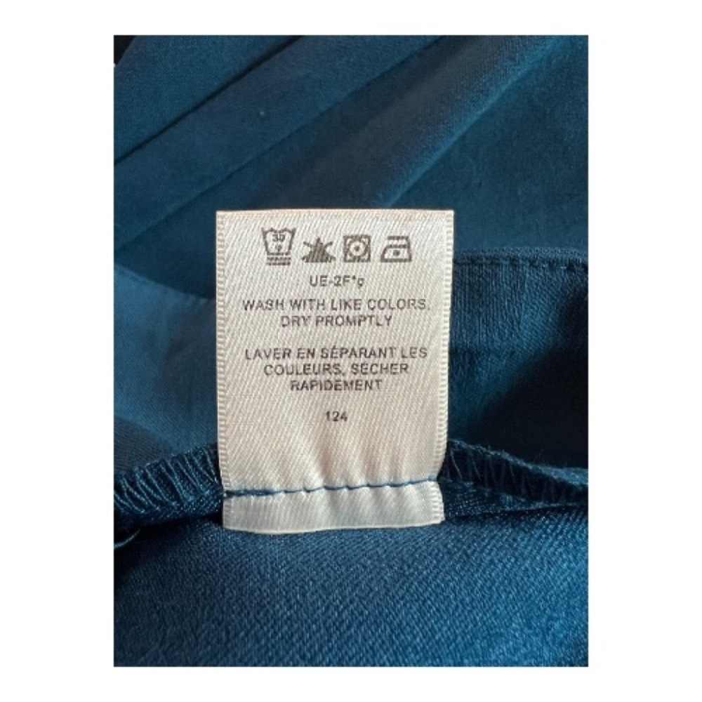 🆕 NWT Van Heusen Turquoise Super Stretch Pull-On Dress Pants Size 14 - Picture 7 of 7